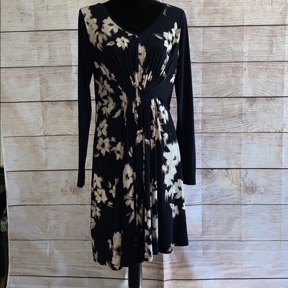 Simply Vera - Vera Wang Navy Blue/Black Dress